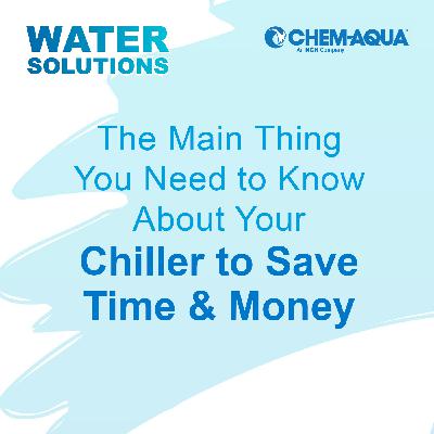 The Main Thing You Need To Know About Your Chiller to Save Time & Money