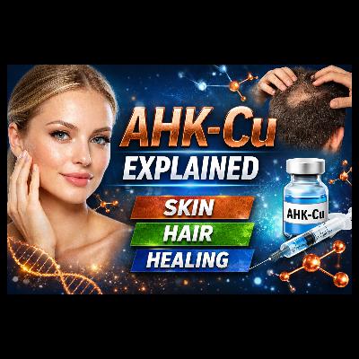 AHK-Cu Explained: The Underrated Copper Peptide for Skin, Hair, and Healing