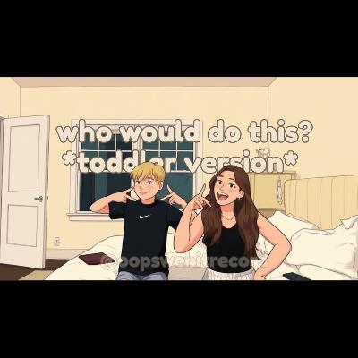WHO would do this TODDLER VERSION! *pillow fight*🤗🫣🤫