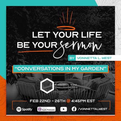 Conversations In My Garden: I Am An Atmosphere Conversations In My Garden: I Am An Atmosphere