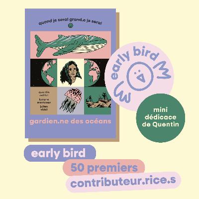 Annonce : La campagne Ulule du  livre "Quand je serai grand·e, je serai...gardienne des océans" est lancée