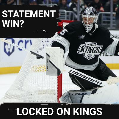 LA Kings get a STATEMENT win? Jim Hiller's lineup move work for at least one game