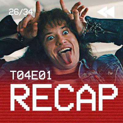 RECAP STRANGER THINGS 4x01 - BEM-VINDOS AO HELLFIRE CLUB! | Replay Miga
