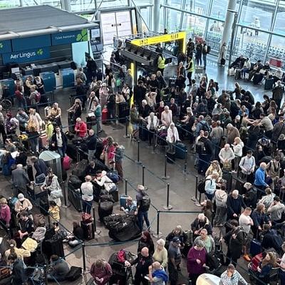 The latest update on the travel disruption at Dublin Airport
