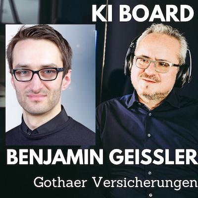 005 Die Einführung von KI in Versicherungen - mit Dr. Benjamin Geissler (Gothaer)