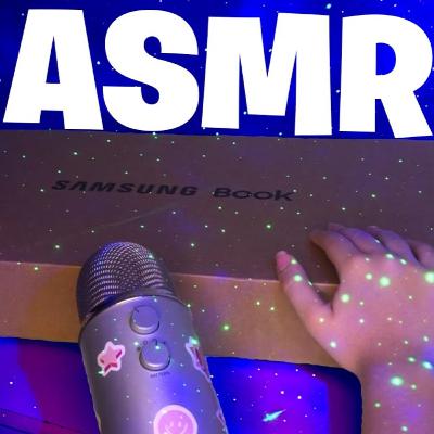 ASMR SENSIBILIDADE MAX. ARRANHANDO MEU NOVO NOTEBOOK