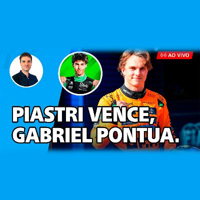 160. Oscar Piastri vence o GP da Bélgica e amplia margem. Gabriel Bortoleto vai bem e é 9º colocado. #f1