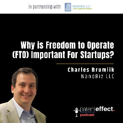 058 - Why is Freedom to Operate (FTO) Important For Startups? 058 - Why is Freedom to Operate (FTO) Important For Startups?