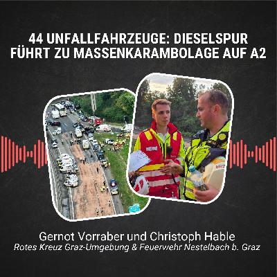 #96: 44 Unfallfahrzeuge: Dieselspur führt zu Massenkarambolage auf A2