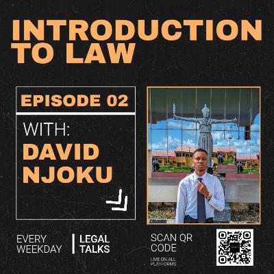 INTRODUCTION TO LAW, MEANING AND CLASSIFICATION OF LAW (NIGERIAN LEGAL METHOD) INTRODUCTION TO LAW, MEANING AND CLASSIFICATION OF LAW (NIGERIAN LEGAL METHOD)