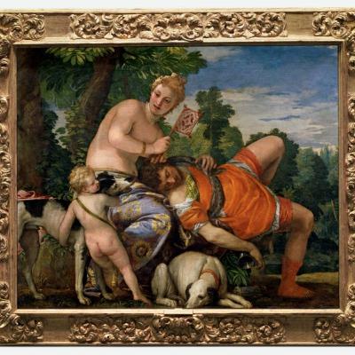 VENUS Y ADONIS PAOLO VERONESSE