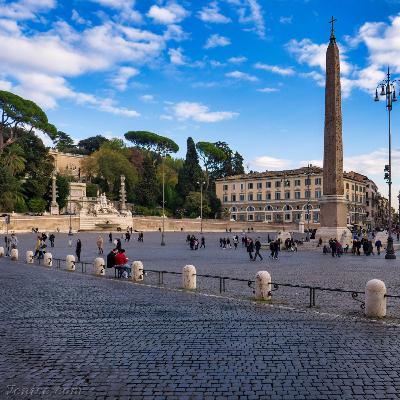 ROMA - La Piazza del Popolo - visita con audioguida a Roma (italiano) ROMA - La Piazza del Popolo - visita con audioguida a Roma (italiano)