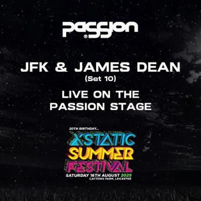 JFK & James Dean 'LIVE' at Xstatic, PaSSion Arena. Aug 16th 2025.