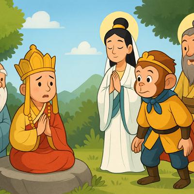 EP23 四位神仙考驗唐僧的心