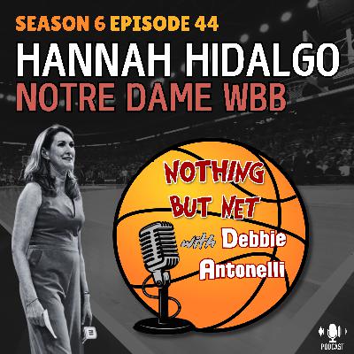 Hannah Hidalgo, Notre Dame WBB