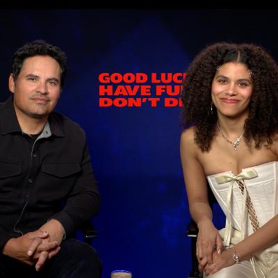 Zazie Beetz & Michael Peña - Interview | Good Luck, Have Fun, Don't Die