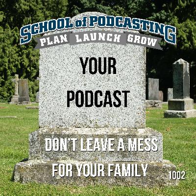 Don't Leave a Mess For Your Family - The Fate of Your Podcast After You Die