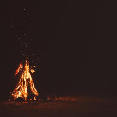 🔥 Campfire Sounds 🔥 with Relaxing Night Animals Sounds | Owls, Crickets | Sleep, Insomnia, Study | 8 hours