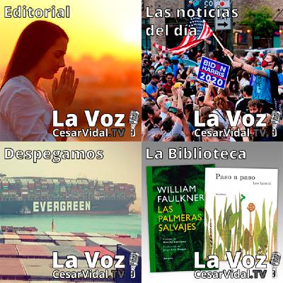 Programa Completo de La Voz de César Vidal - 25/03/21