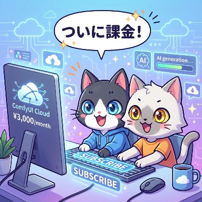 ComfyUIクラウドに課金してみた。