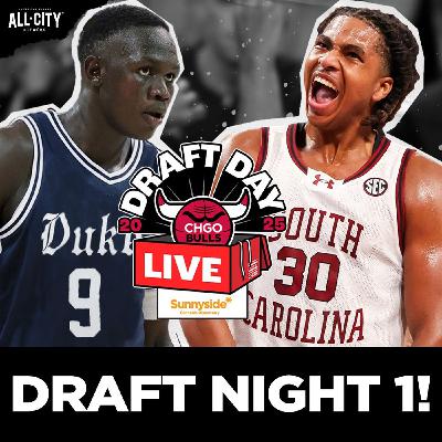 NBA Draft Night 1 LIVE: Chicago Bulls Take Noa Essengue at 12 | CHGO Bulls Podcast NBA Draft Night 1 LIVE: Chicago Bulls Take Noa Essengue at 12 | CHGO Bulls Podcast