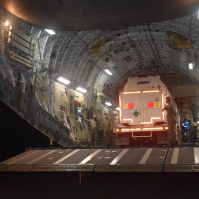 Indian Air Force (IAF) transports oxygen tankers Covid second wave situation.