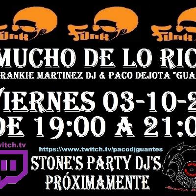 03-10-25 Old School Black Music ( MUCHO DE LO RICO ) Frankie Martinez Dj & Paco DeJota Guantes