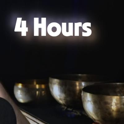 ASMR Bowls & Breathing Sound Bath (No Talking) 4-hour Loop ASMR Bowls & Breathing Sound Bath (No Talking) 4-hour Loop