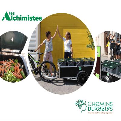 Chemins Durables- Les Alchimistes: l'entreprise qui collecte et recycle les biodéchets de la ville Chemins Durables- Les Alchimistes: l'entreprise qui collecte et recycle les biodéchets de la ville