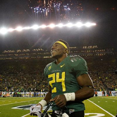 Former Oregon RB Kenjon Barner Joins the Show