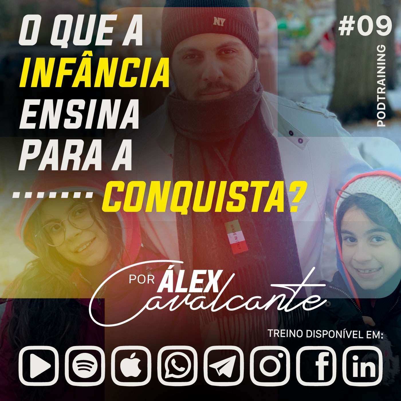 🔴 #09 Como a infância pode ensinar a conquistar mais na vida adulta?  |  New York | Central Park Podtrip episode artwork