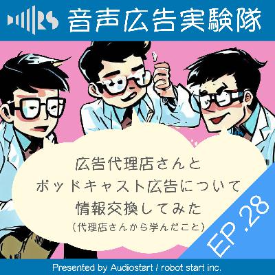 EP.28 ​​広告代理店さんとポッドキャスト広告について情報交換してみた（代理店さんから学んだこと）