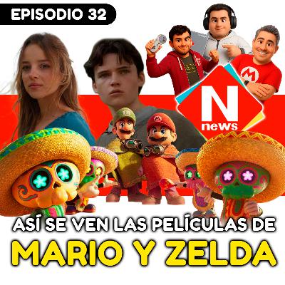 ¡ASÍ se ven las nuevas películas de MARIO y ZELDA! | N-News #32