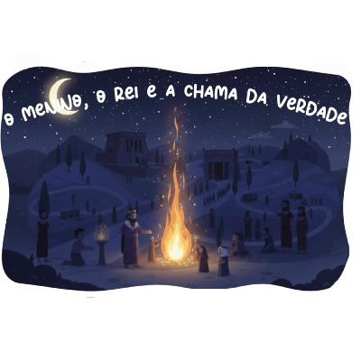 O menino, o rei e a chama da verdade O menino, o rei e a chama da verdade