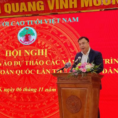 Tin trong nước - Hội Người cao tuổi Việt Nam góp ý vào Dự thảo các Văn kiện trình Đại hội 14 của Đảng