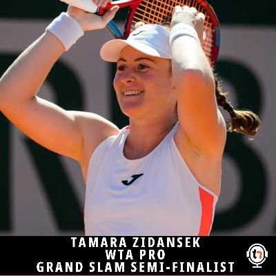 Tamara Zidansek, WTA top 30 and Grand Slam Semi-Finalist