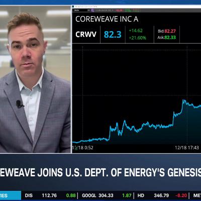 Department of Energy Partnership Powers CRWV Comeback Rally Department of Energy Partnership Powers CRWV Comeback Rally