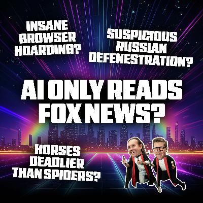 AI Only Reads Fox News, Insane Browser Hoarding, and Suspicious Russian Defenestration AI Only Reads Fox News, Insane Browser Hoarding, and Suspicious Russian Defenestration