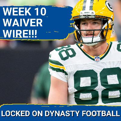 Top WAIVER WIRE Options Ahead of Week 10 | Time For Luke Musgrave To Shine?