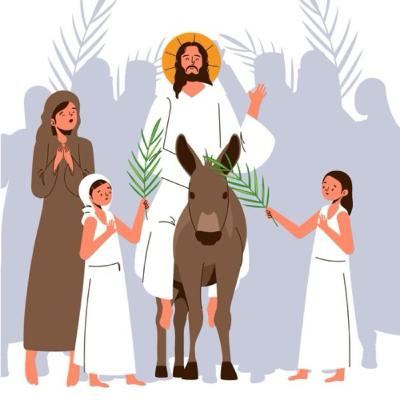 Entrada do Messias em Jerusalém Entrada do Messias em Jerusalém