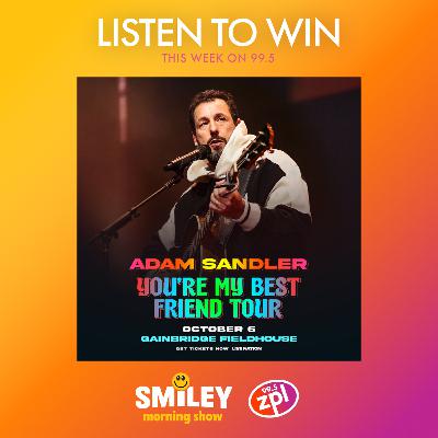 Big Five Questions - Win Adam Sandler tickets!