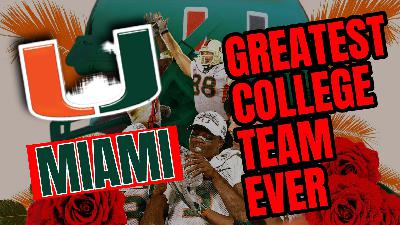 Ep. 490 - 2001 Miami Hurricanes Stats and Roster are WILD. #football #fortheboys #barstool