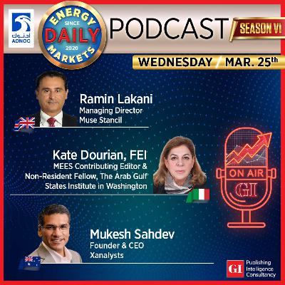 PODCAST: Daily Energy Markets - March 25th