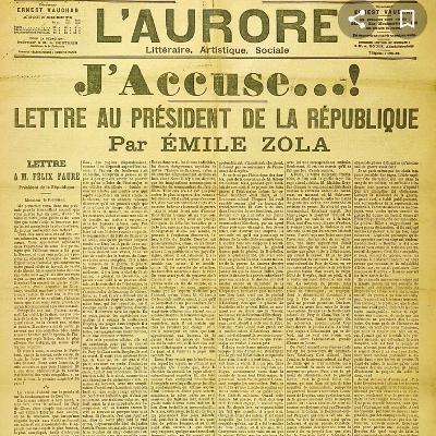 J'Accuse : ou comment un brûlot entre dans l'Histoire et défend un innocent