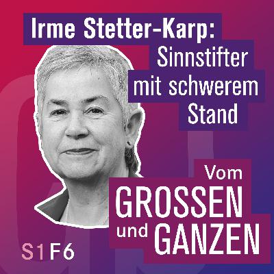 Irme Stetter-Karp – Sinnstifter mit schwerem Stand