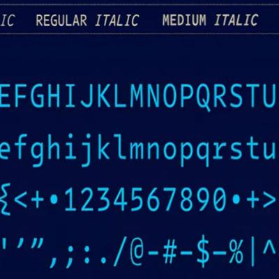 Font Chữ Lập Trình