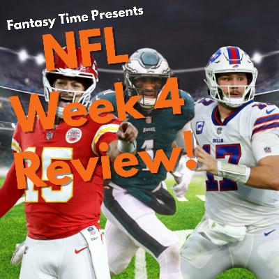 NFL Week 4 Review! Meet on the 50! presented by Fantasy Time