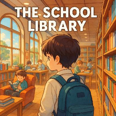 参观学校图书馆