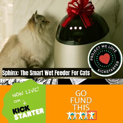 Sphinx: The Smart Wet Feeder For Cats  Kickstarter | interview with Grant Barnekow - Go Fund This
