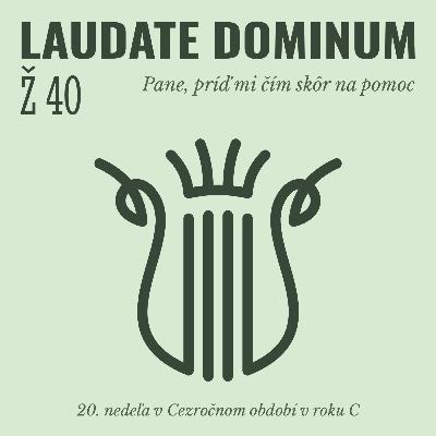 Ž 40: Pane, príď mi čím skôr na pomoc